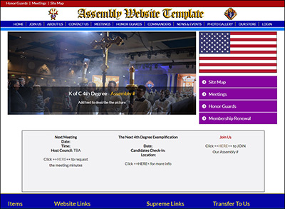 Click for Assembly Template Live Demo